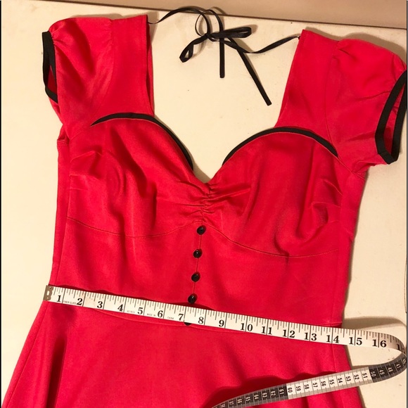 Bella Bright Raspberry Dress - Picture 4 of 6